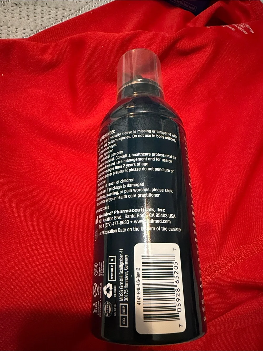 Piercing Aftercare Fine Mist Wound Wash never opened